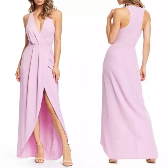 racerback evening gown